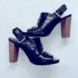DKNY Women Black Heels US 8.5